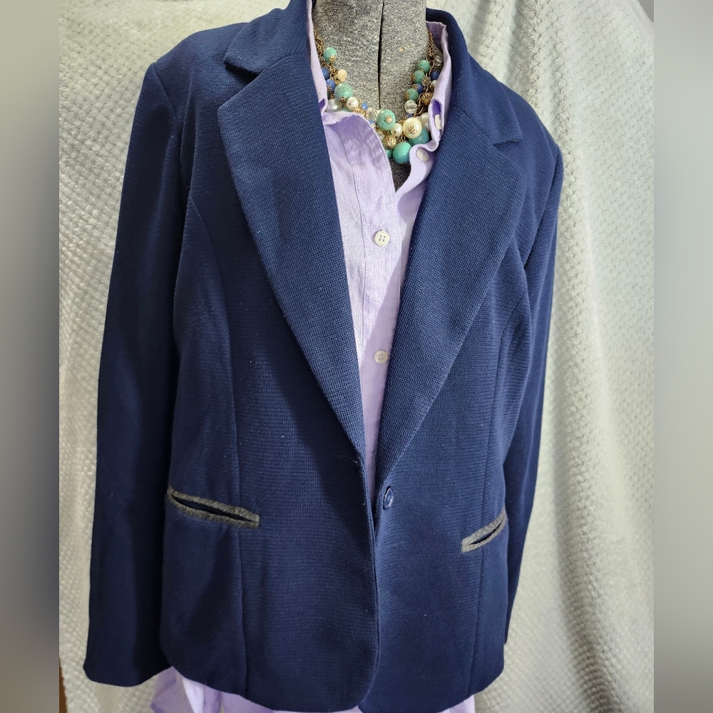 41 Hawthorn Deep Blue Blazer